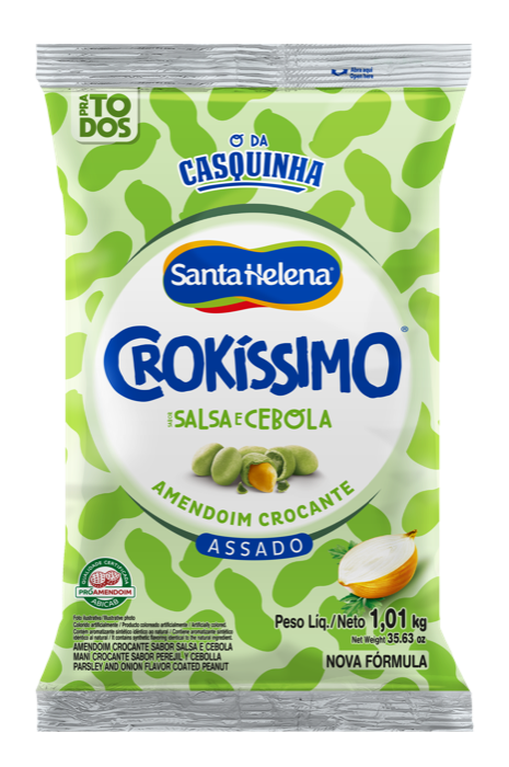 Amendoim Crokíssimo Santa Helena (1Kg)