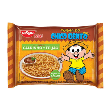 Nissin Instantâneo Turma do Chico Bento Sabor Caldinho De Feijão (3x75g)