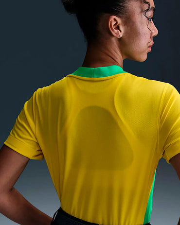 Camisa Nike Brasil Oficial I Torcedor Pro Feminina