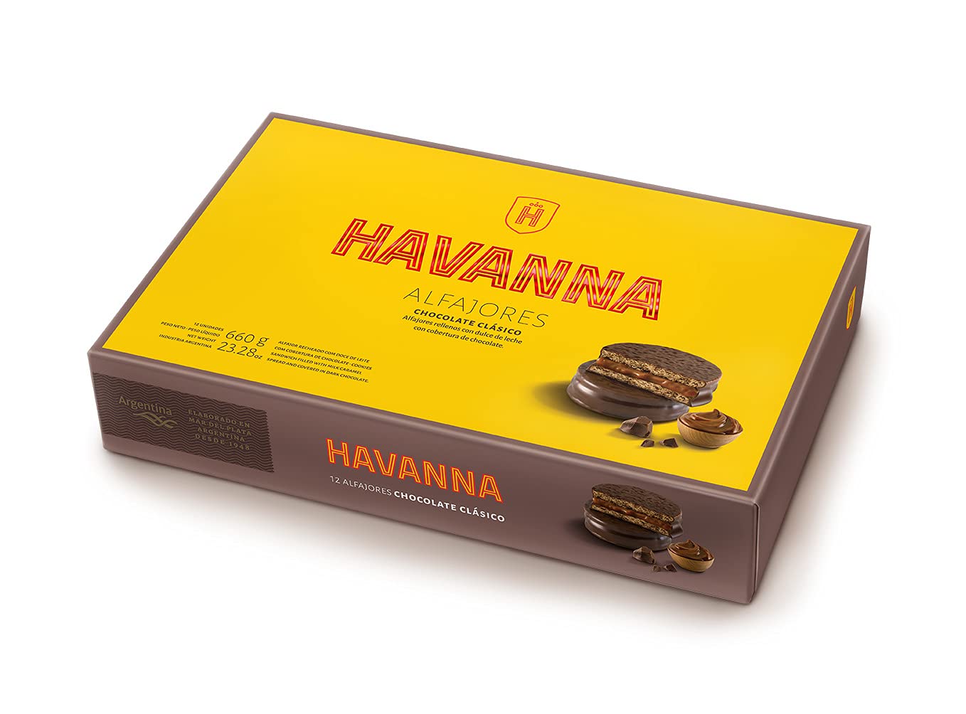 Havanna Alfajor Caixa - 12 Unidades (660g)
