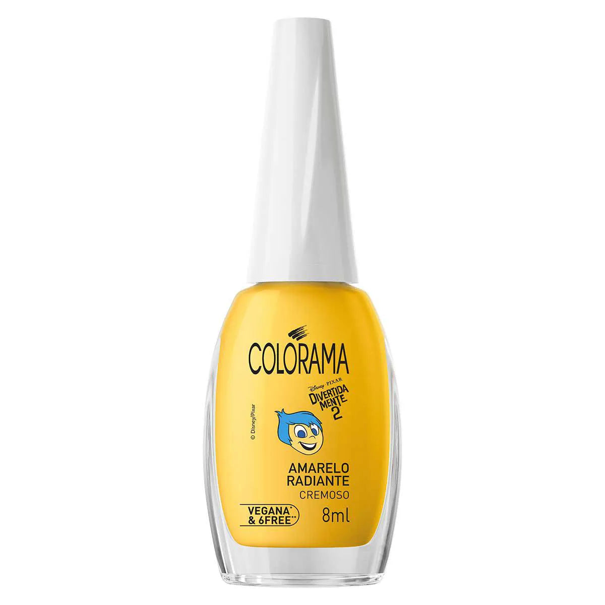 Colorama Esmalte: Amarelo Radiante (8ml)