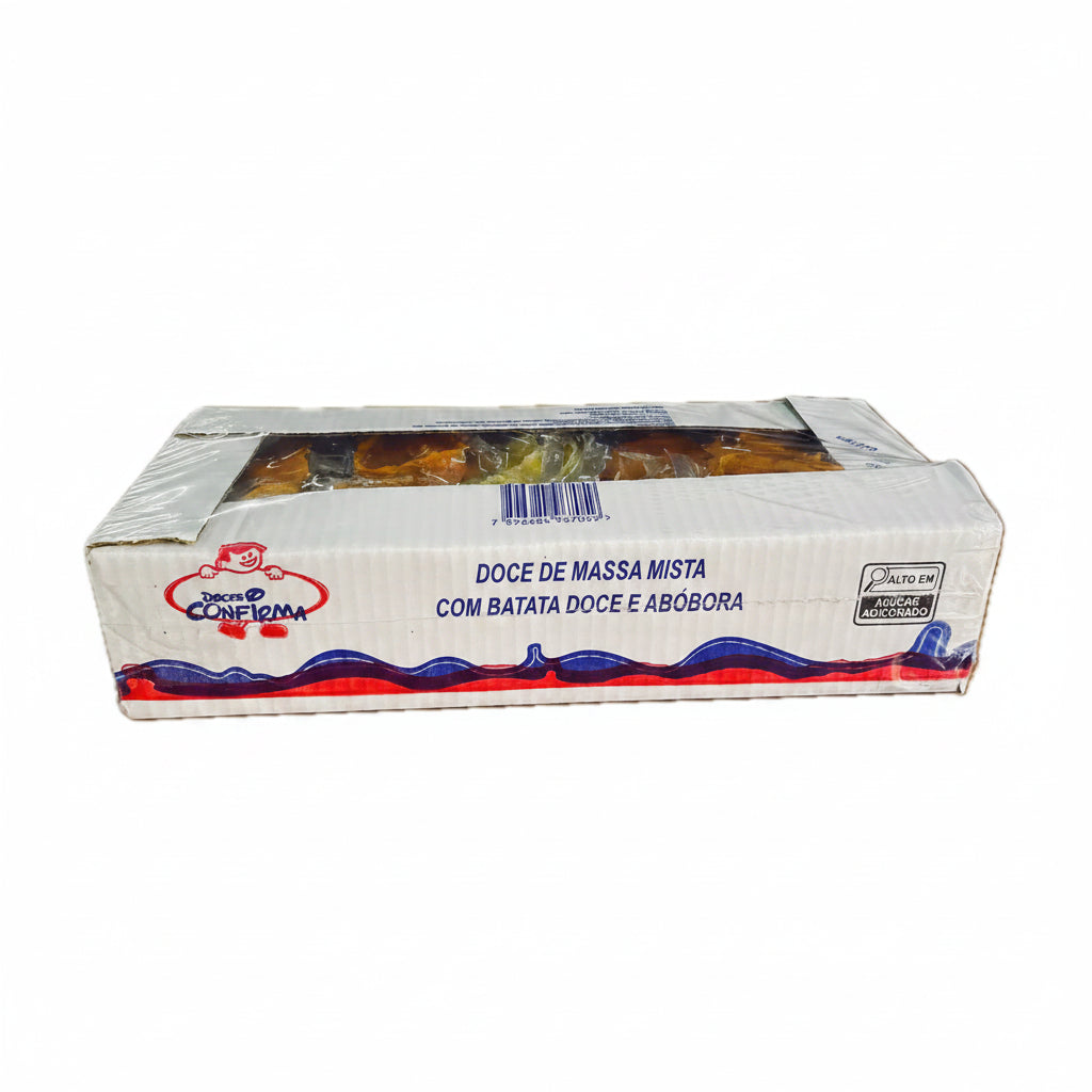 Doces Confirma - Doce de Abóbora e Batata Doce em Coração ( 600g)