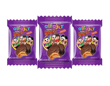 Alfajor Perrotta Turma da Mônica 3x40g
