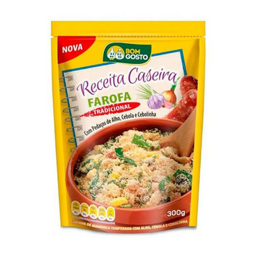 Bom Gosto Farofa Caseira - Unidade (300g)