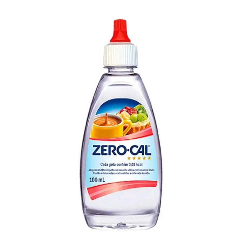 Adoçante Zero-Cal Sacarina Líquido (100ml)