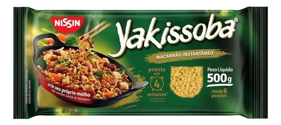 Yakissoba Macarrão Instantâneo (500g)
