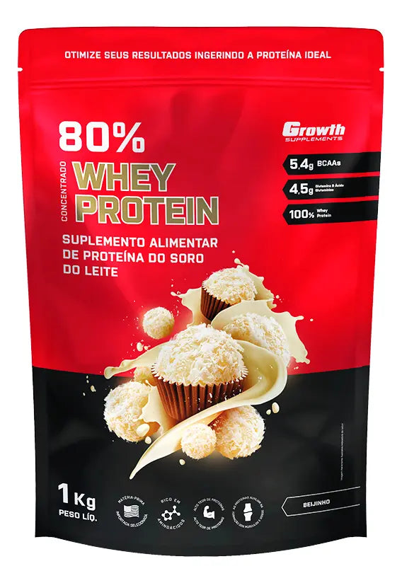 Whey Protein Growth (1kg) - Sabores: