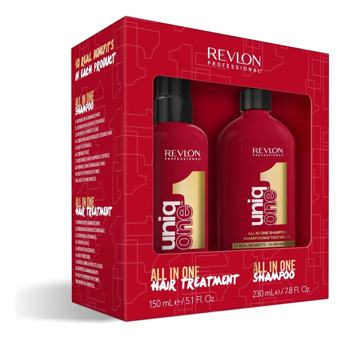 Revlon Uniq One Kit Shampoo 230ml e Tratamento 150ml Oferta!