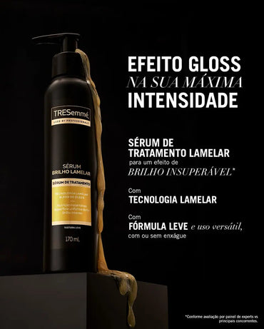 Sérum de Tratamento Tresemmé Brilho Lamelar Blend de Óleos Nutrição Instantânea (170ml) Oferta!