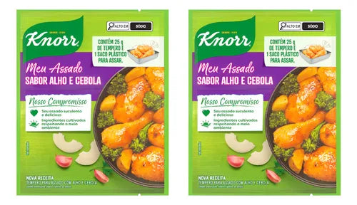 Knorr Tempero Meu Assado Alho/Cebola (2x25g)