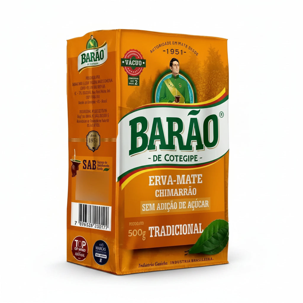 Erva Mate Barão Tradicional à Vacuo (500g)