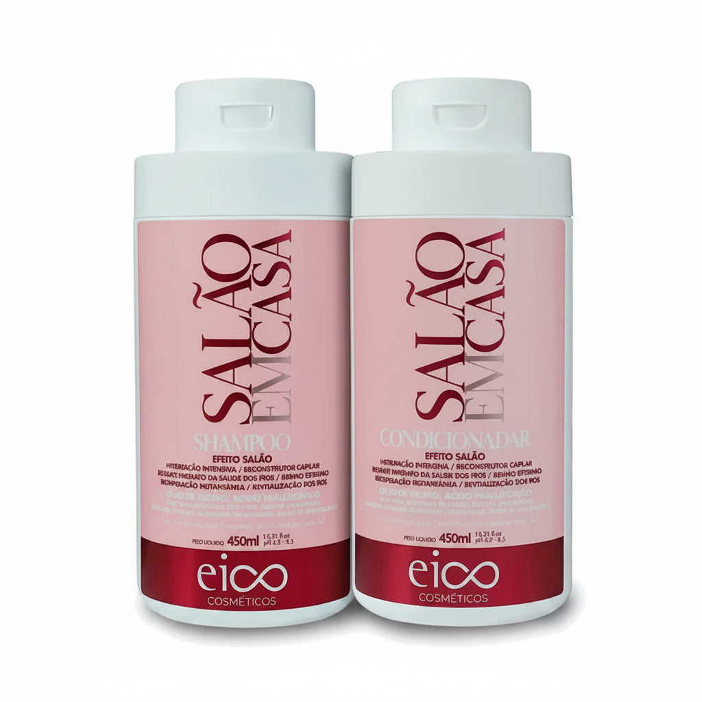 Eico Kit Shampoo + Condicionador Salão em Casa (2x450ml)