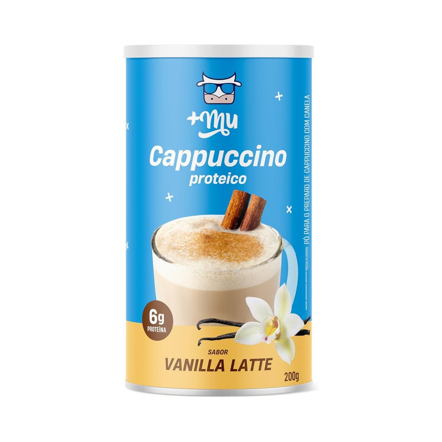 +Mu Cappuccino Vanilla Latte (200g)