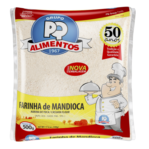 PQ Farinha de Mandioca (500g)