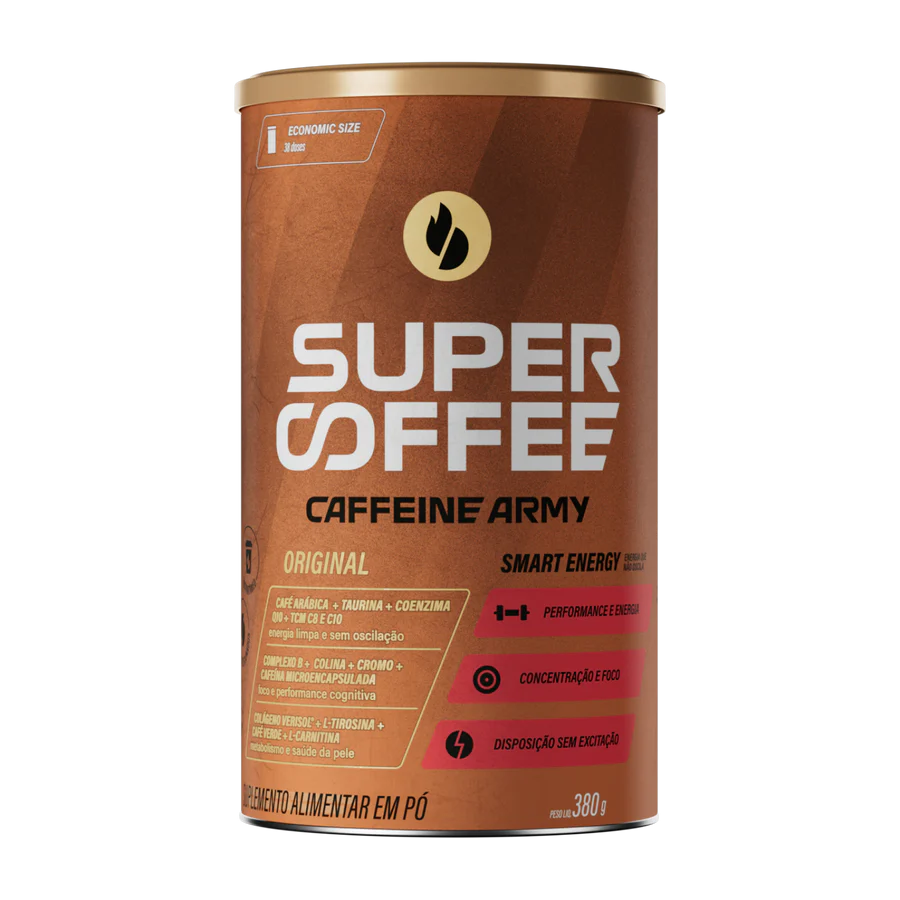 Supercoffee Caffeine Army - 1 Unidade (380g) - Sabor: