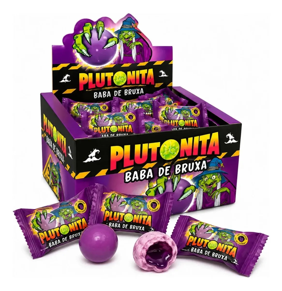 Chiclete Recheado Plutonita 180g