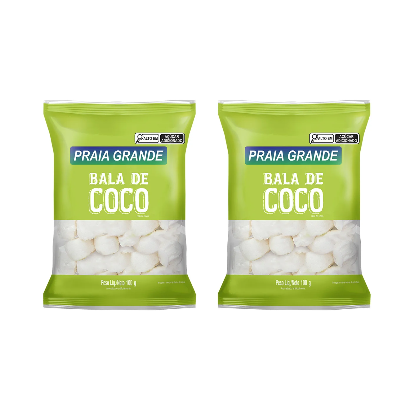 DaColônia Bala de Coco (2x100g)