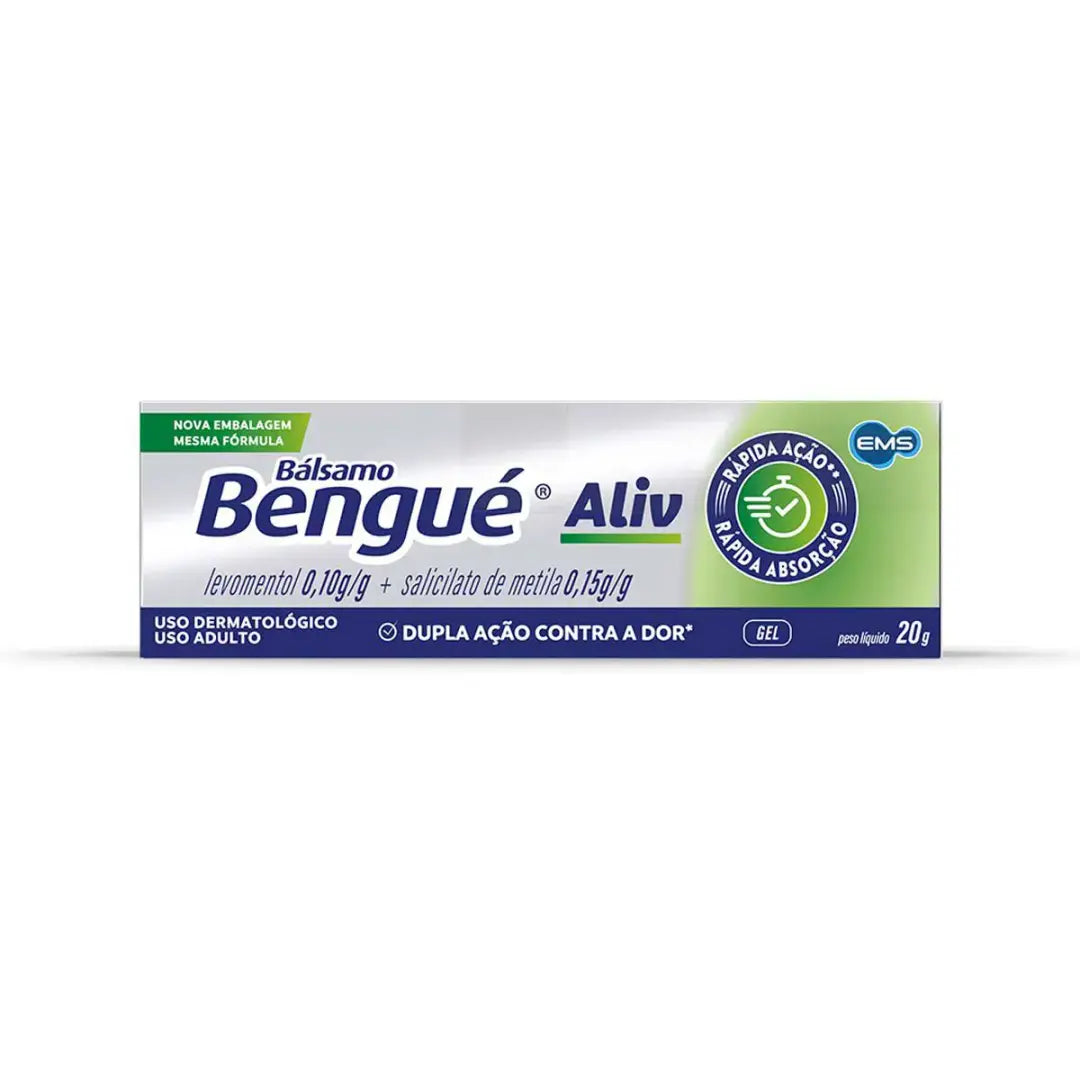Bálsamo Bengué 0,10G/G + 0,15G/G Gel Com 20g