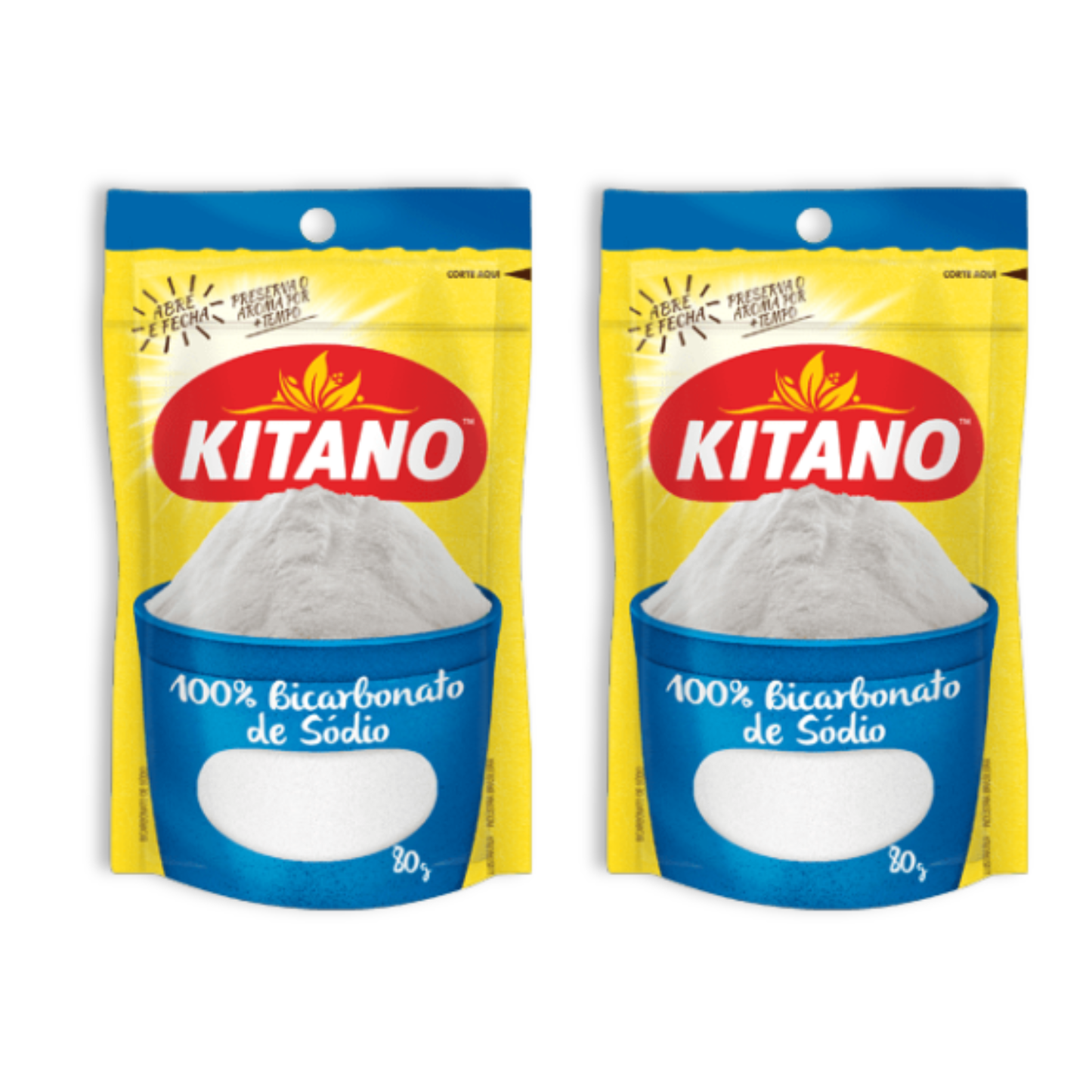 Kitano Bicarbonato de Sódio (2x80g)