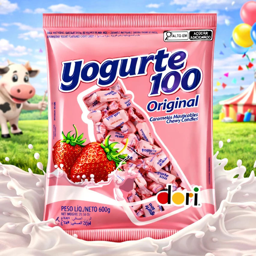 Bala Dori Yogurte 100 Original (500g)