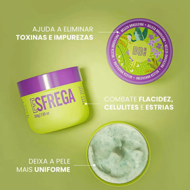 Bumbum Cream Esfrega Esfoliante 200g Beleza Brasileira