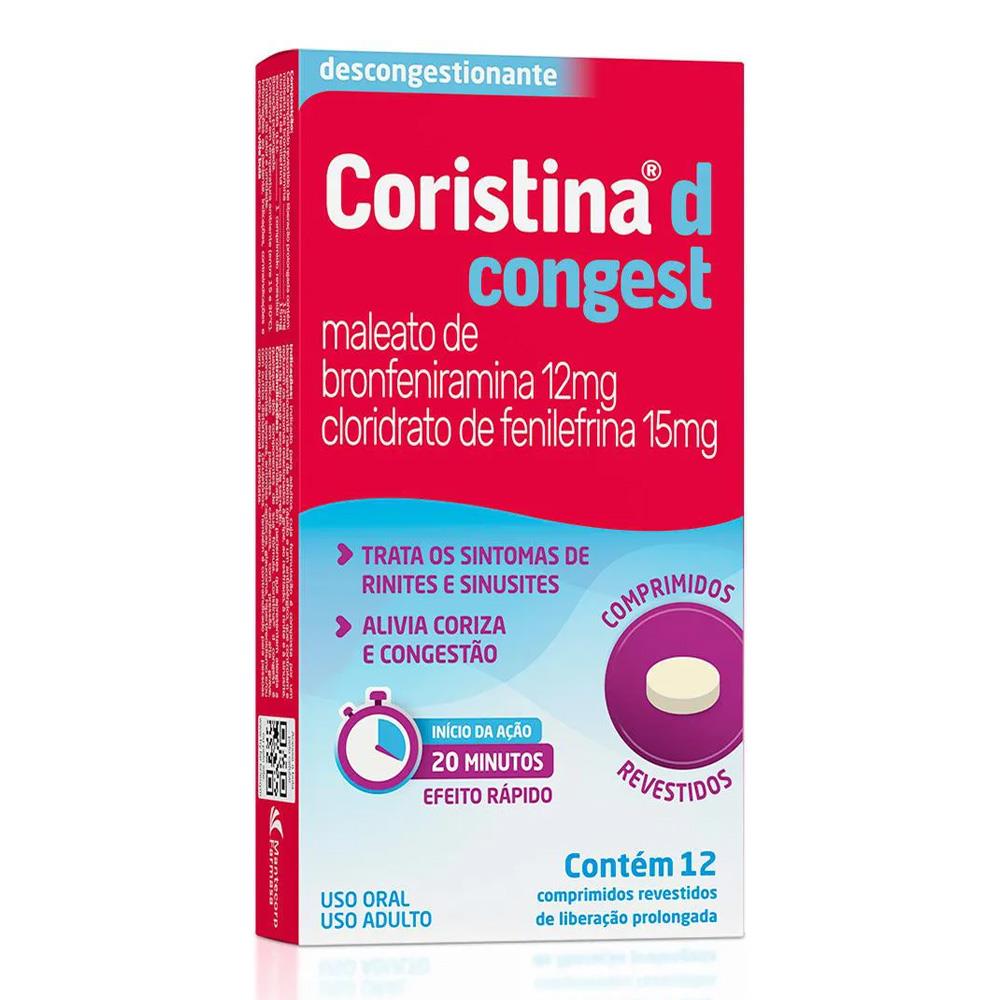 Coristina D Congest - 12 Comprimidos
