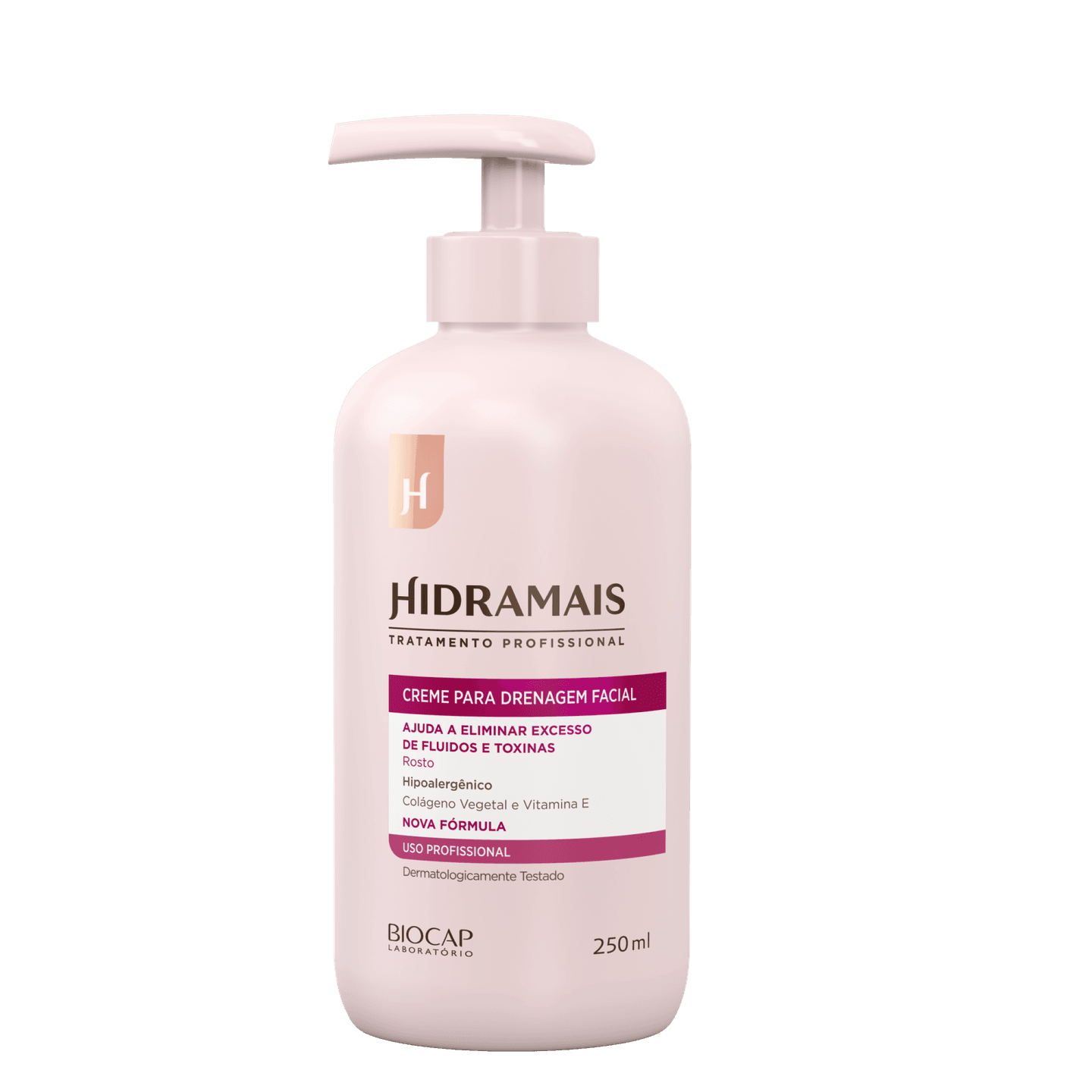 Creme para Drenagem Facial 250ml | Revitaliza a Pele