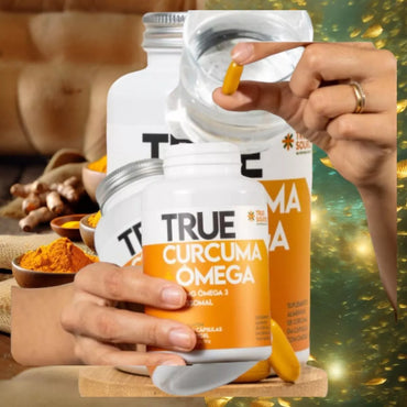 True Curcuma + Ômega True Source 120 Cápsulas (90g)
