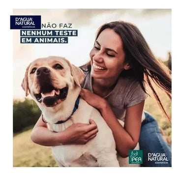 D'Agua Natural Creme para Corpo Massoterapia Cafeina 7 Ativos (650g)