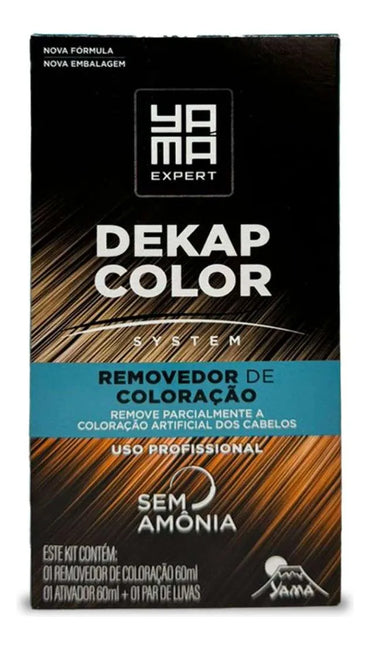 Kit Yamá Dekapcolor System Removedor de Coloração (120ml)