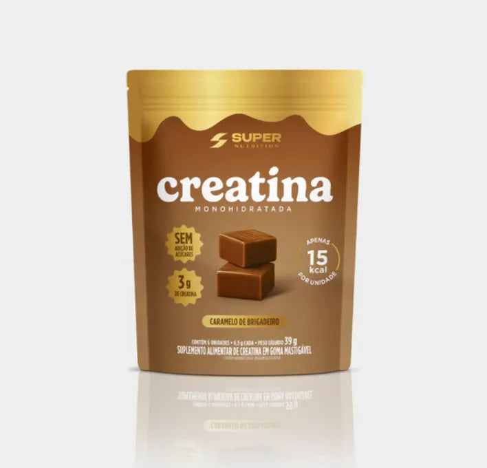 Super Nutrition: Creatina Monohidratada em Goma Mastigável