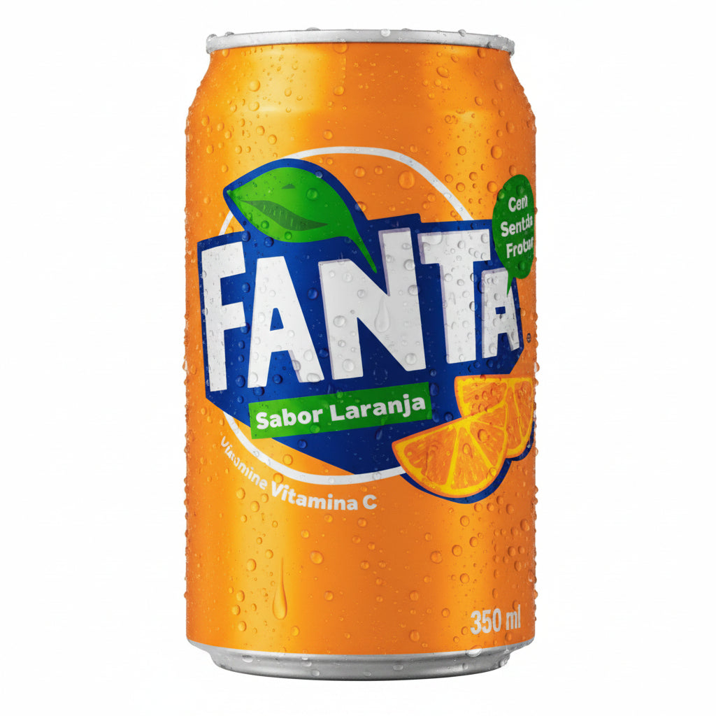 Fanta Refrigerante Laranja Lata 350ml