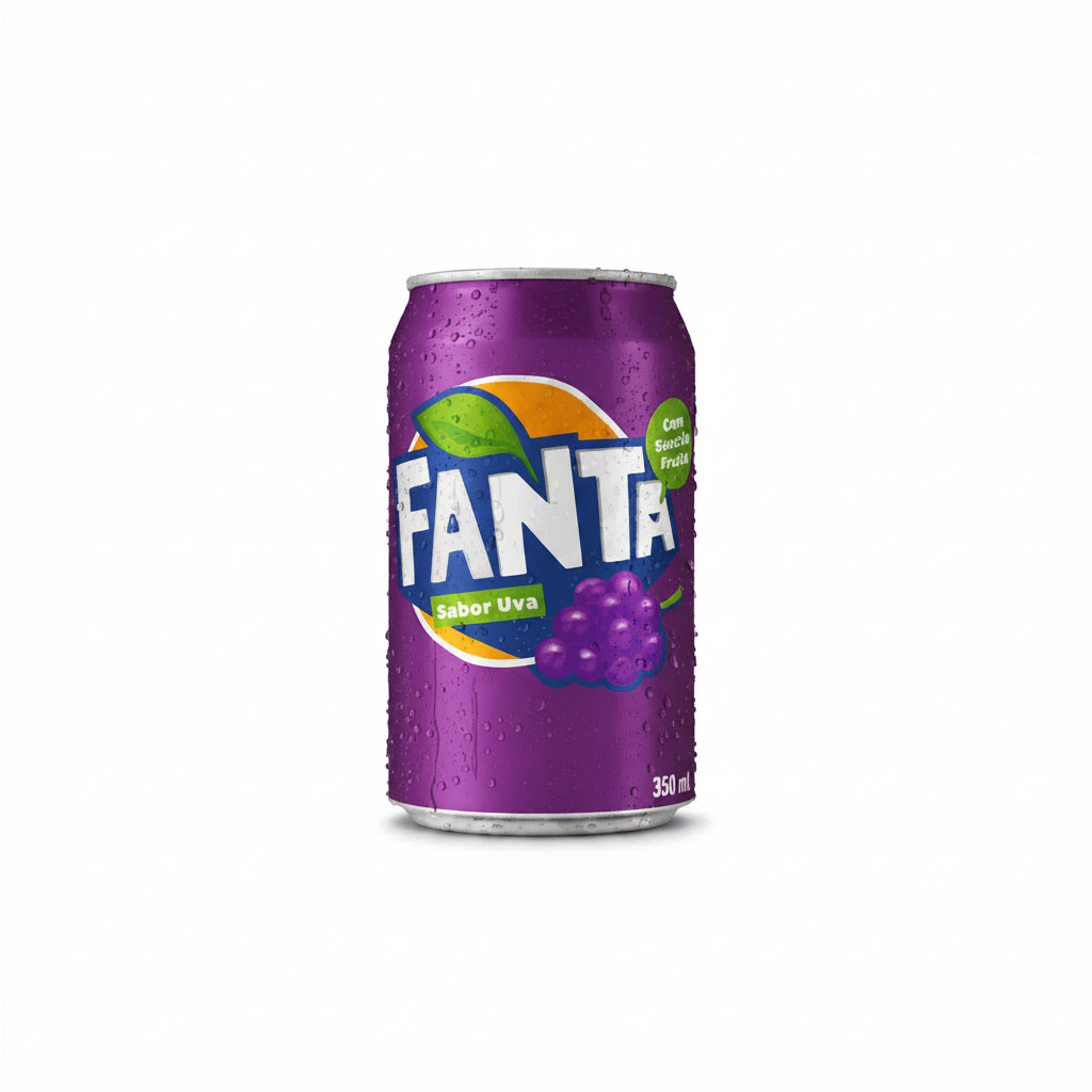 Fanta Refrigerante Uva Lata 350ml