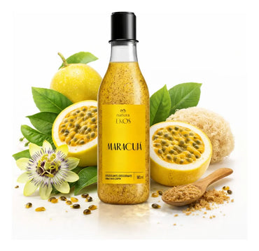 Sabonete Líquido Esfoliante Ekos Maracujá 185ml - Natura
