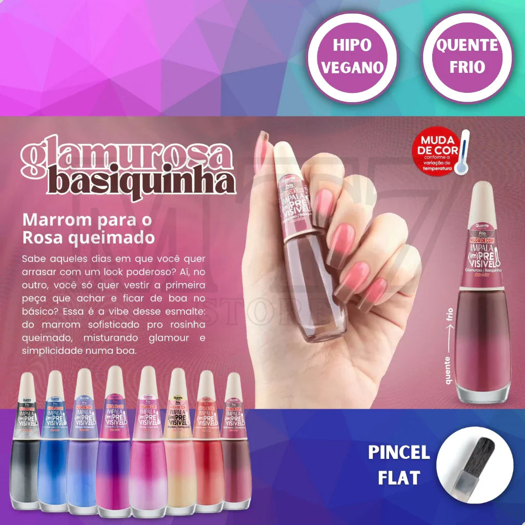 Impala Esmalte: Coleção (Im)Previsivel - Duo Color (Unidade - 7,5ml)