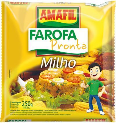 Amafil Farofa Pronta de Milho (250g)