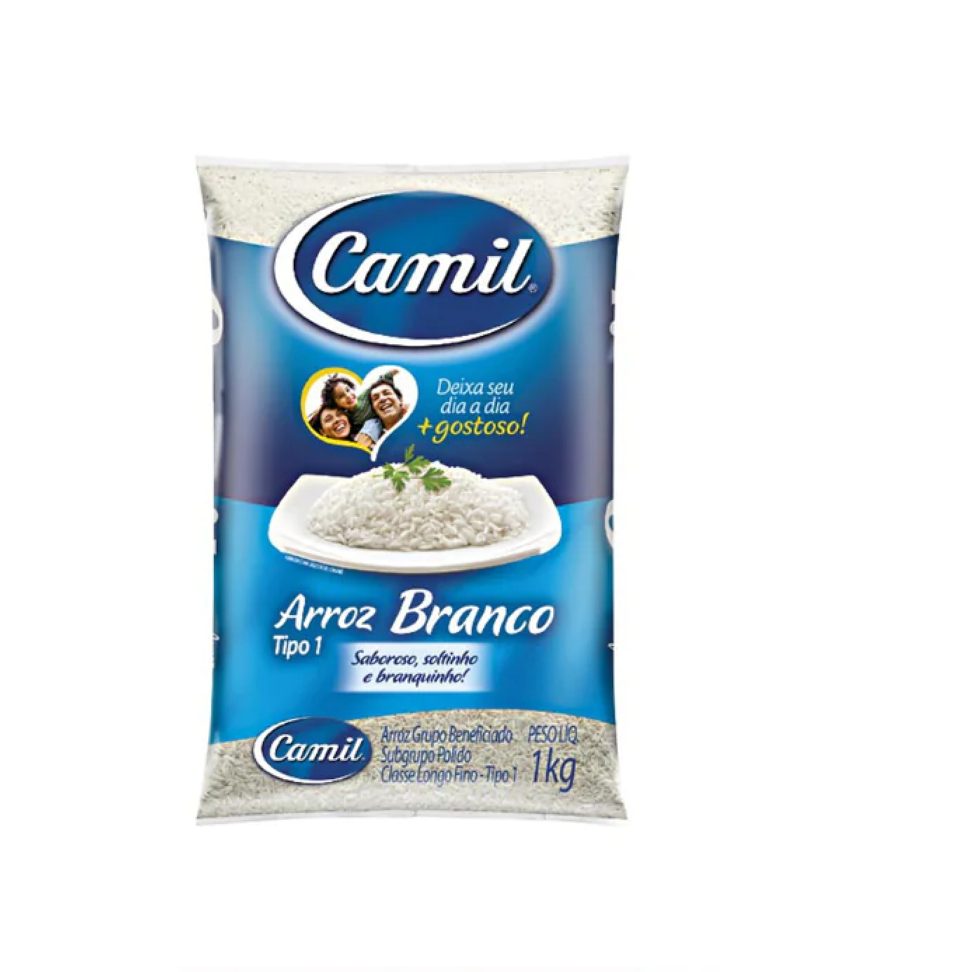 Camil Arroz Agulhinha Tipo 1 (1Kg)