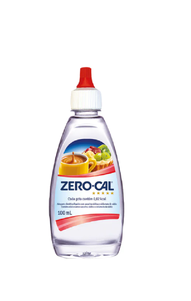 Sweetener Zero Cal Saccharin Liquid 100 Ml Brasil Eu Quero