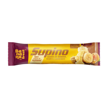 Banana Brasil Supino Zero - Banana, Nuts and Apricot - Box with 3 units of 24g