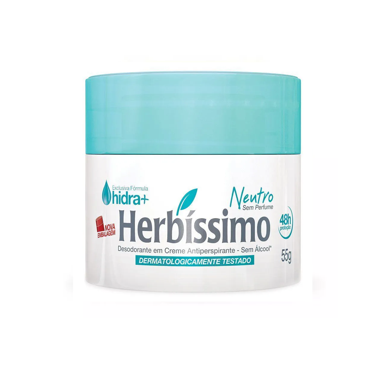 Herbíssimo Desodorante em Creme Neutro (55g)