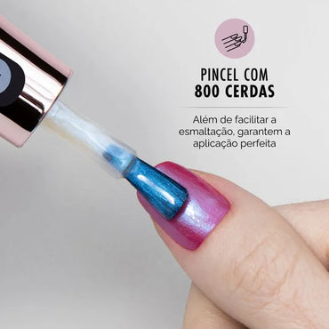 Risqué Esmalte Diamond Gel: Coleção Top Coat Fixador (Unidade - 9,5ml)