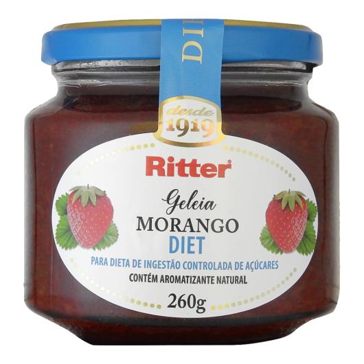 Geleia Morango Diet Ritter Vidro (260g)
