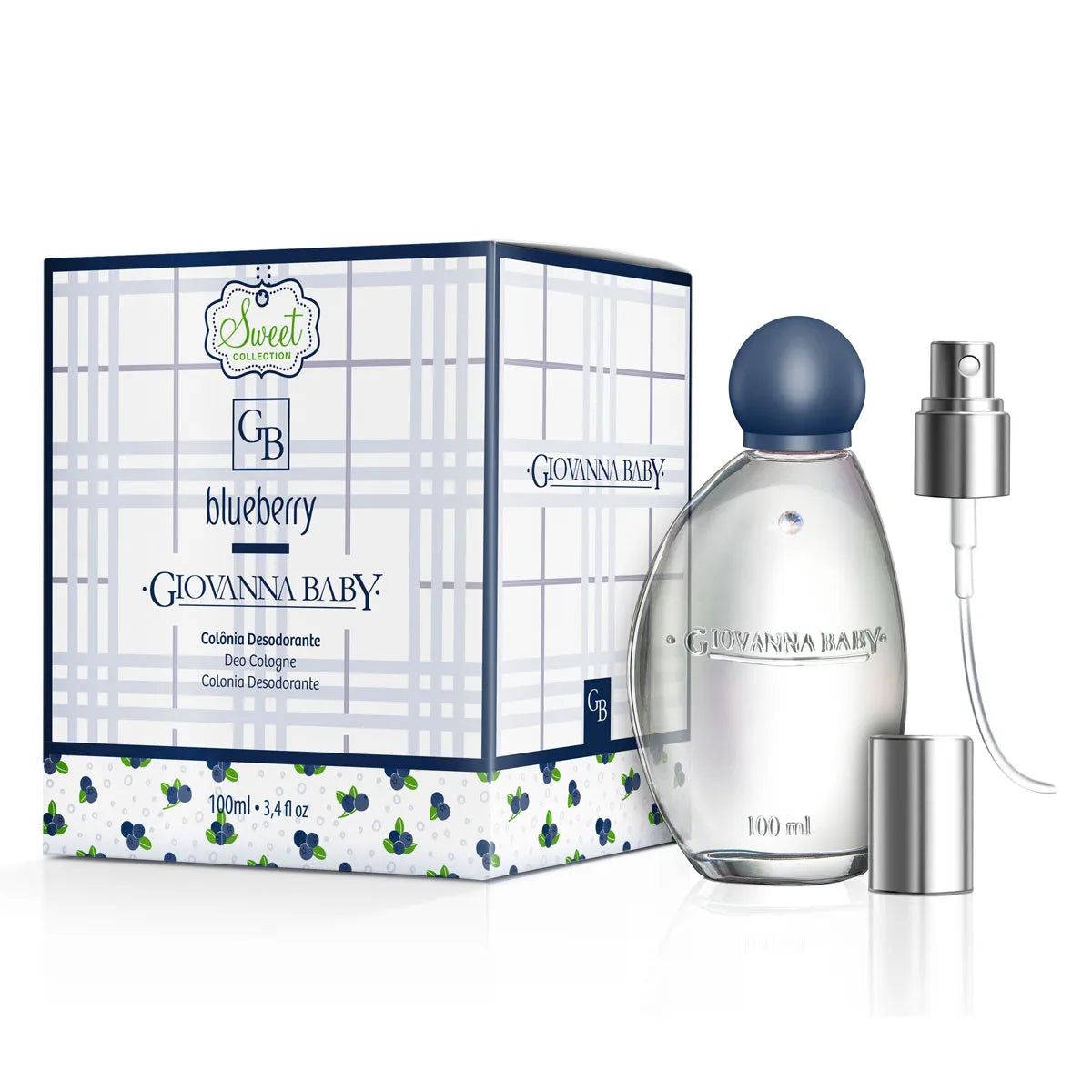 Colônia Giovanna Baby Blueberry 100ml