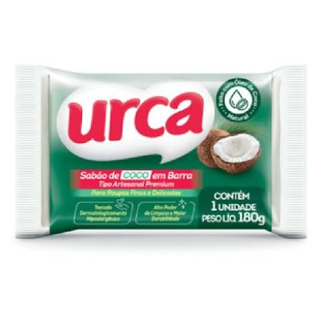 Urca Sabão de Coco em Barra (180g)