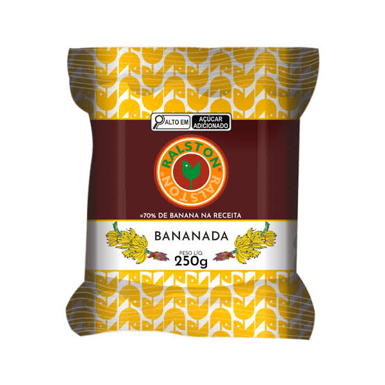 Ralston Bananada em Barra (250g)