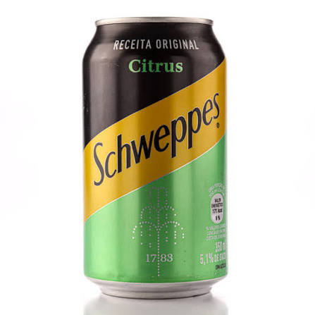 Schweppes Refrigerante Citrus Original Lata (350ml).
