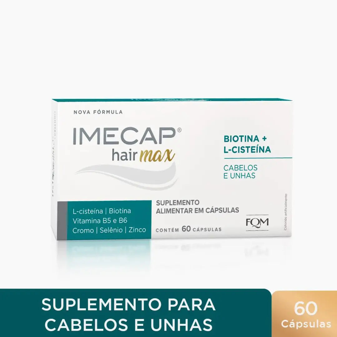 Imecap Hair Max 60 e 30 cápsulas