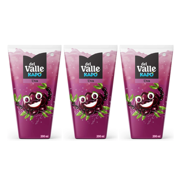 Del Valle Kapo Juice 3X200Ml