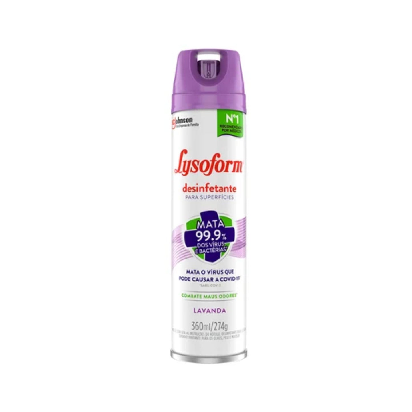Lysoform Desinfetante Aerosol (360ml)