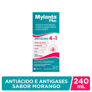 Mylanta Plus Suspensão Oral 240ml